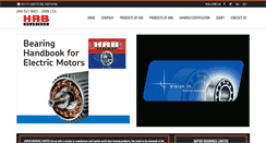 Desktop Screenshot of hrb-bearings.com